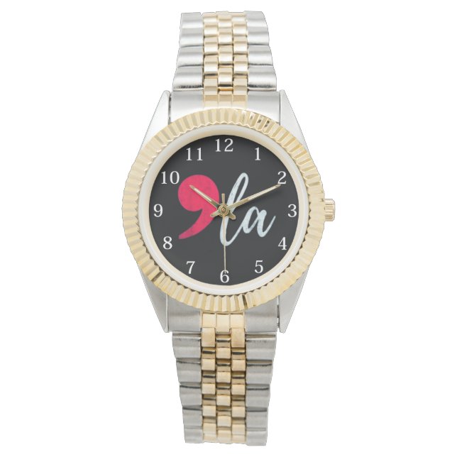 Kamala Harris Comma La Funny Watch (Front)