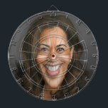 Kamala Harris Dartboard<br><div class="desc">Kamala Harris - Image courtesy of DonkeyHotey athttps://flic.kr/p/EgDZ36 under a Creative Commons License .  Use of this image does not imply endorsement by the original artist.</div>