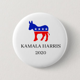 Kamala Harris Democrat for President 2020 Button