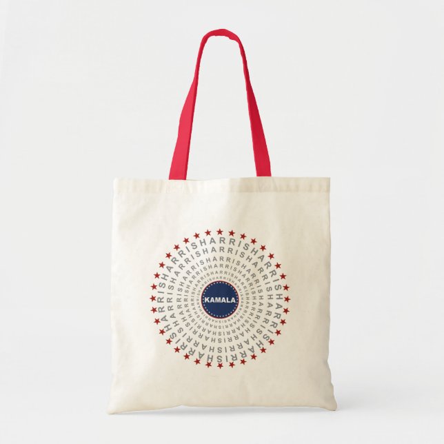 KAMALA HARRIS Echoes of Change Tote Bag (Front)