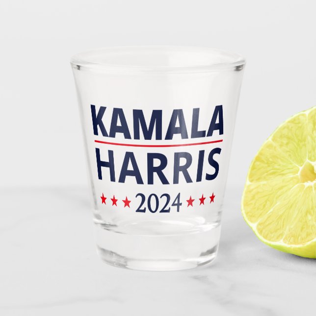Kamala Harris Election 2024 III Shot Glass (Front)