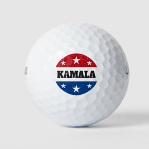 Kamala Harris Election 2024 V Golf Balls
