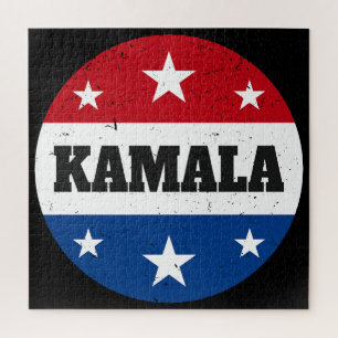 Kamala Harris Election 2024 V Jigsaw Puzzle
