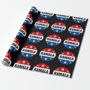 Kamala Harris Election 2024 V Wrapping Paper