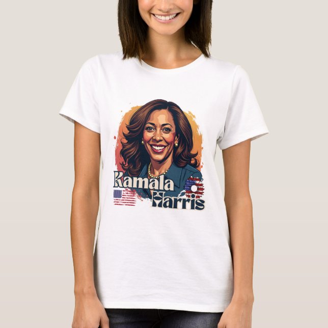 Kamala Harris Empowerment T-Shirt (Front)