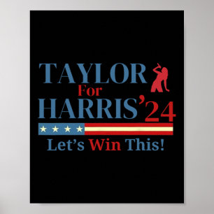 Kamala Harris First Female President 2024 Poster