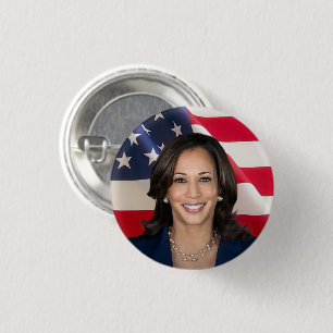 Kamala Harris for America 3 Cm Round Badge