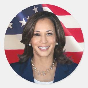 Kamala Harris for America Classic Round Sticker