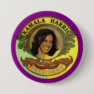 Kamala Harris for President 2016 7.5 Cm Round Badge