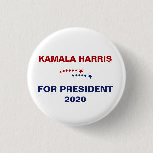 Kamala Harris for president 2020 3 Cm Round Badge