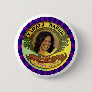 Kamala Harris for President 2020 6 Cm Round Badge
