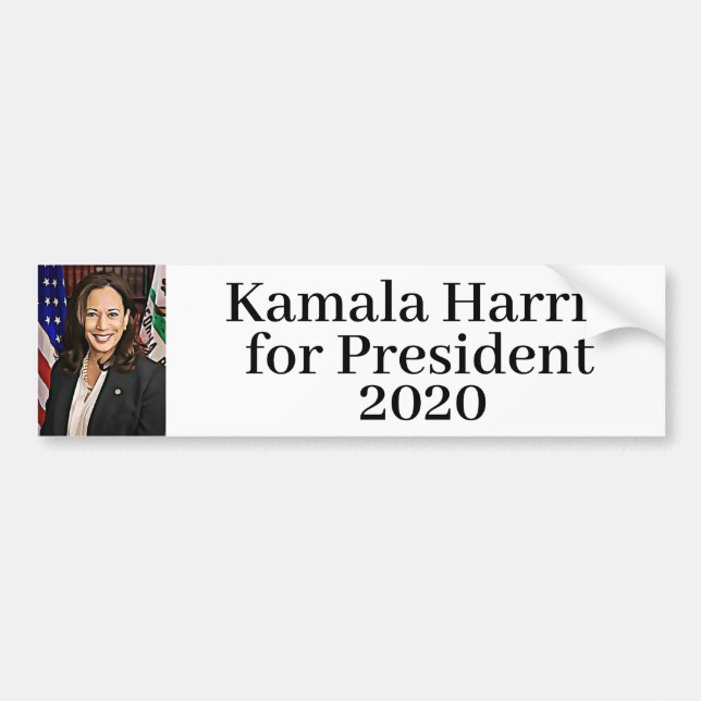 Kamala Harris for President 2020 Election Bumper Sticker (Front)