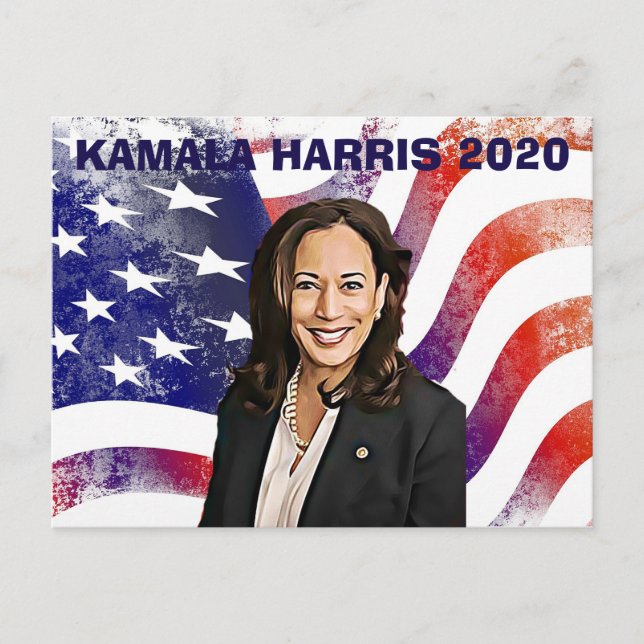 Kamala Harris for President 2020 Election Postcard (Front)