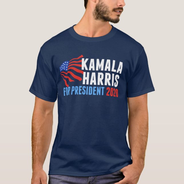 Kamala Harris for President 2020 T-Shirt (Front)