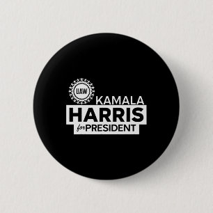 Kamala Harris For President 2024 6 Cm Round Badge