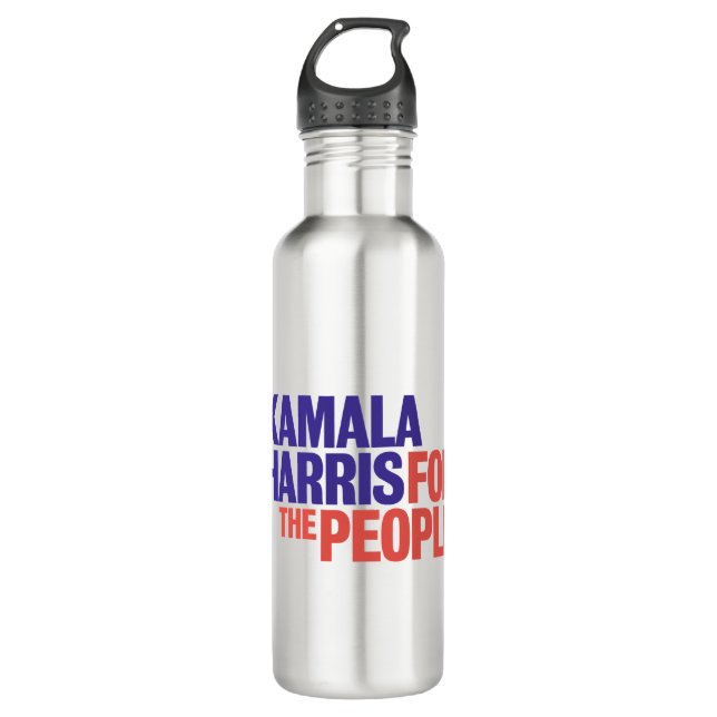 Kamala Harris for President 2024 710 Ml Water Bottle (Front)