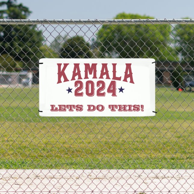 Kamala Harris for president 2024  Banner (Insitu)