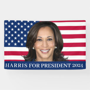Kamala Harris For President 2024 Banner