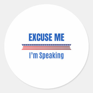 Kamala Harris For President 2024  Classic Round Sticker