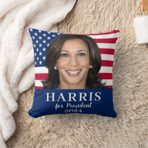 Kamala Harris For President 2024 Cushion