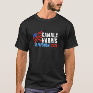 Kamala Harris for President 2024 Election American T-Shirt