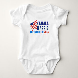 Kamala Harris for President 2024 Election Baby Bodysuit