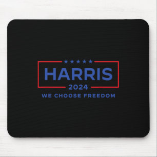 Kamala Harris For President 2024 Election Freedom Mouse Mat