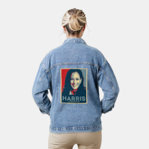 Kamala Harris For President 2024 - Hope Denim Jacket