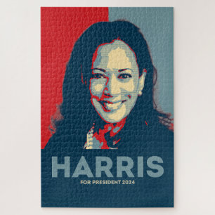 Kamala Harris For President 2024 - Hope Jigsaw Puzzle