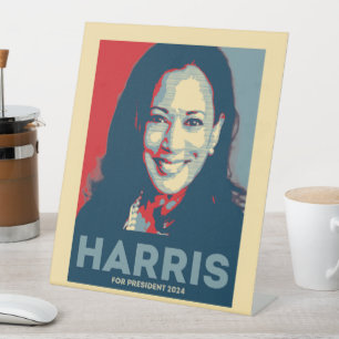 Kamala Harris For President 2024 - Hope Pedestal Sign