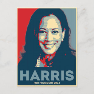 Kamala Harris For President 2024 - Hope Postcard