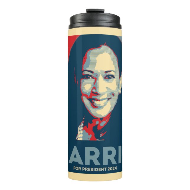 Kamala Harris For President 2024 - Hope Thermal Tumbler (Front)