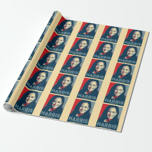 Kamala Harris For President 2024 - Hope Wrapping Paper