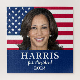 Kamala Harris For President 2024 Jigsaw Puzzle
