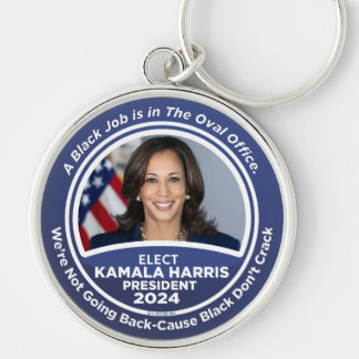 Kamala Harris for President 2024 Key Ring