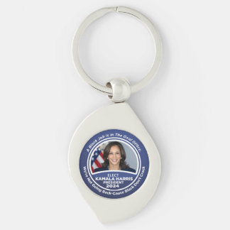 Kamala Harris for President 2024 Key Ring