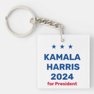 Kamala Harris For President 2024 Key Ring