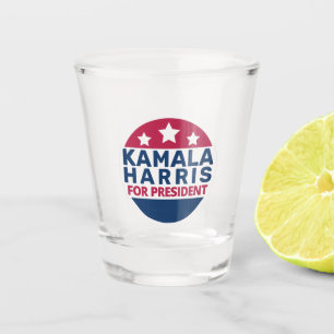 Kamala Harris For President 2024 Presidetial  Shot Glass