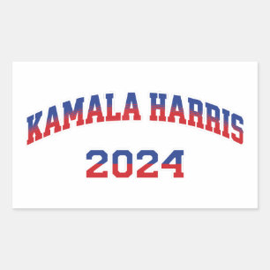 Kamala Harris For President 2024 Rectangular Sticker