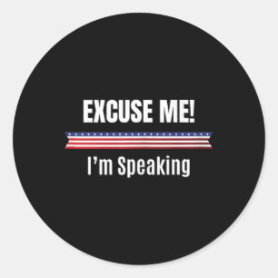 Kamala Harris For President 2024 Tank Top1 Classic Round Sticker