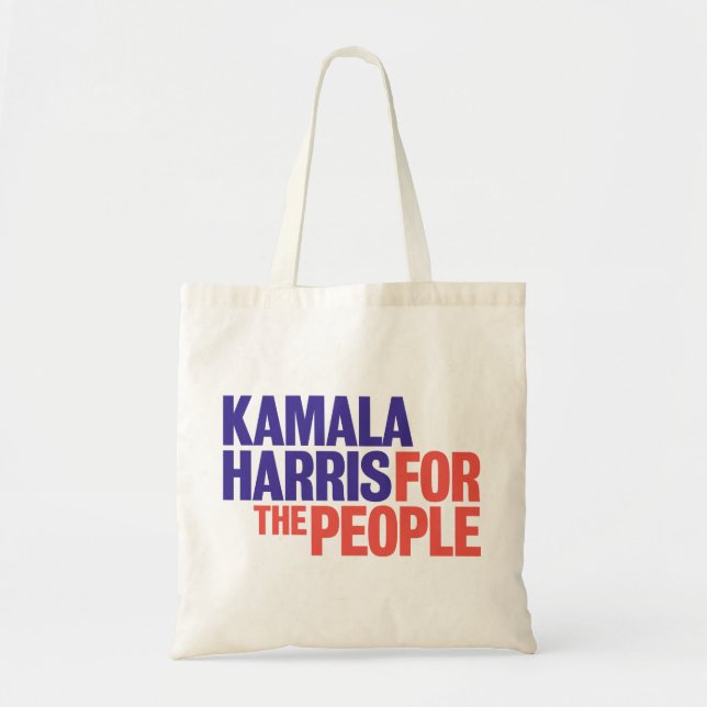 Kamala Harris for President 2024 Tote Bag (Front)