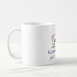 Kamala Harris for President cat mug