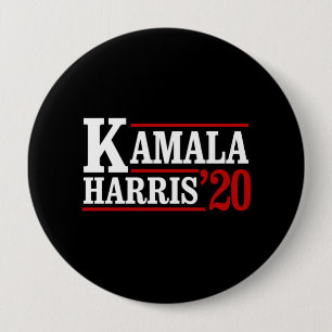 Kamala Harris for President in 2020 - white - 10 Cm Round Badge