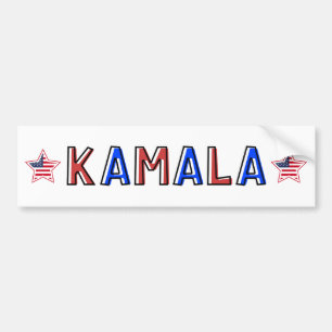 Kamala Harris for President, "Kamala" Design Bumper Sticker