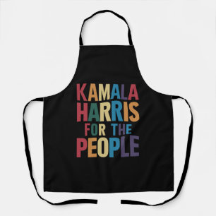 Kamala Harris For President LGBT Gay Pride Rainbow Apron