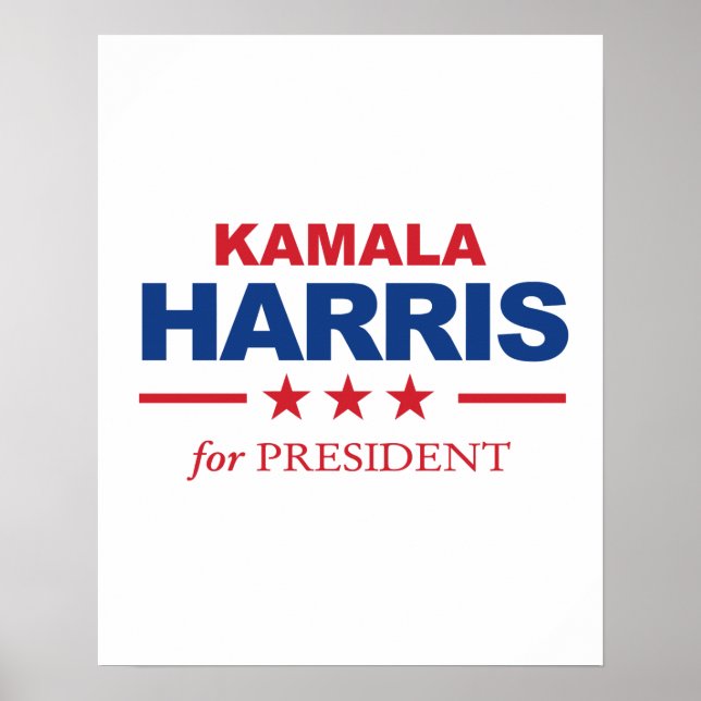 Kamala Harris for President - Poster (Front)
