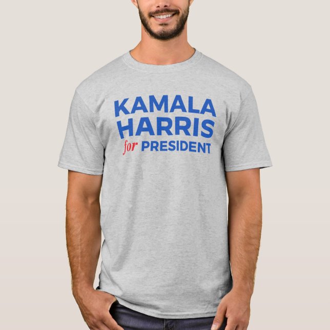 Kamala Harris for President T-Shirt (Front)