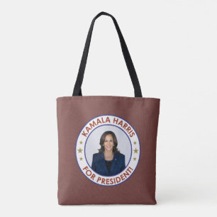 KAMALA HARRIS FOR PRESIDENT! TOTE BAG