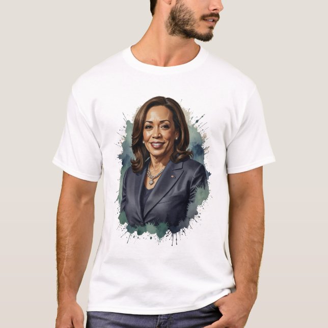 Kamala Harris for President USA  T-Shirt (Front)