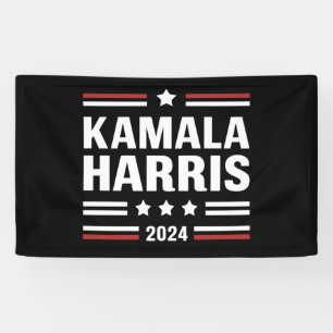 Kamala Harris for The People 2024 President Banner